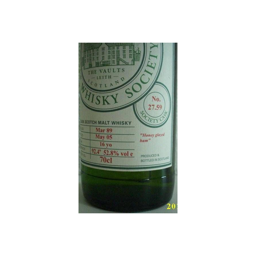 The Scotch Malt Whisky Society 1989 16 Years Single Malt Whisky 2