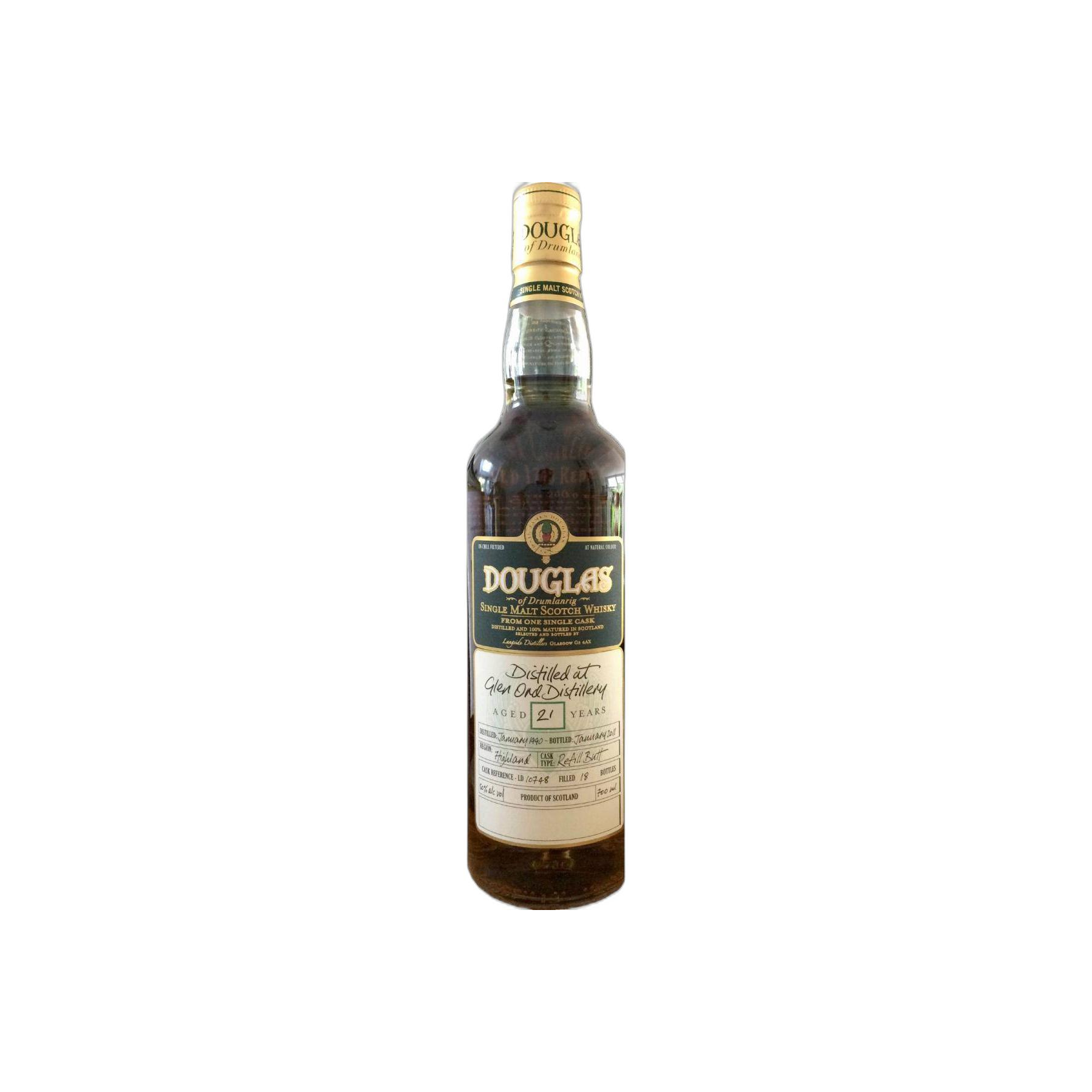 Glen Ord 1990 21 Years Single Malt Whisky