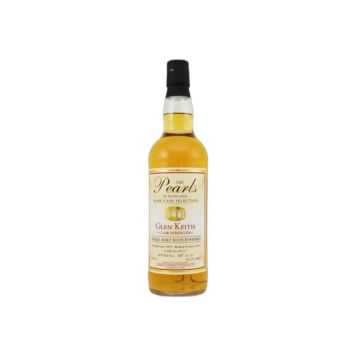 Glen Keith 1991 23 Years Single Malt Whisky