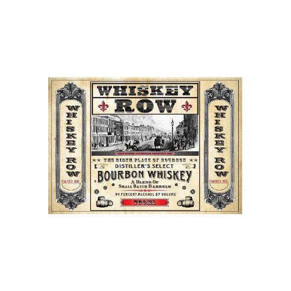 Whiskey Row Bourbon Whiskey