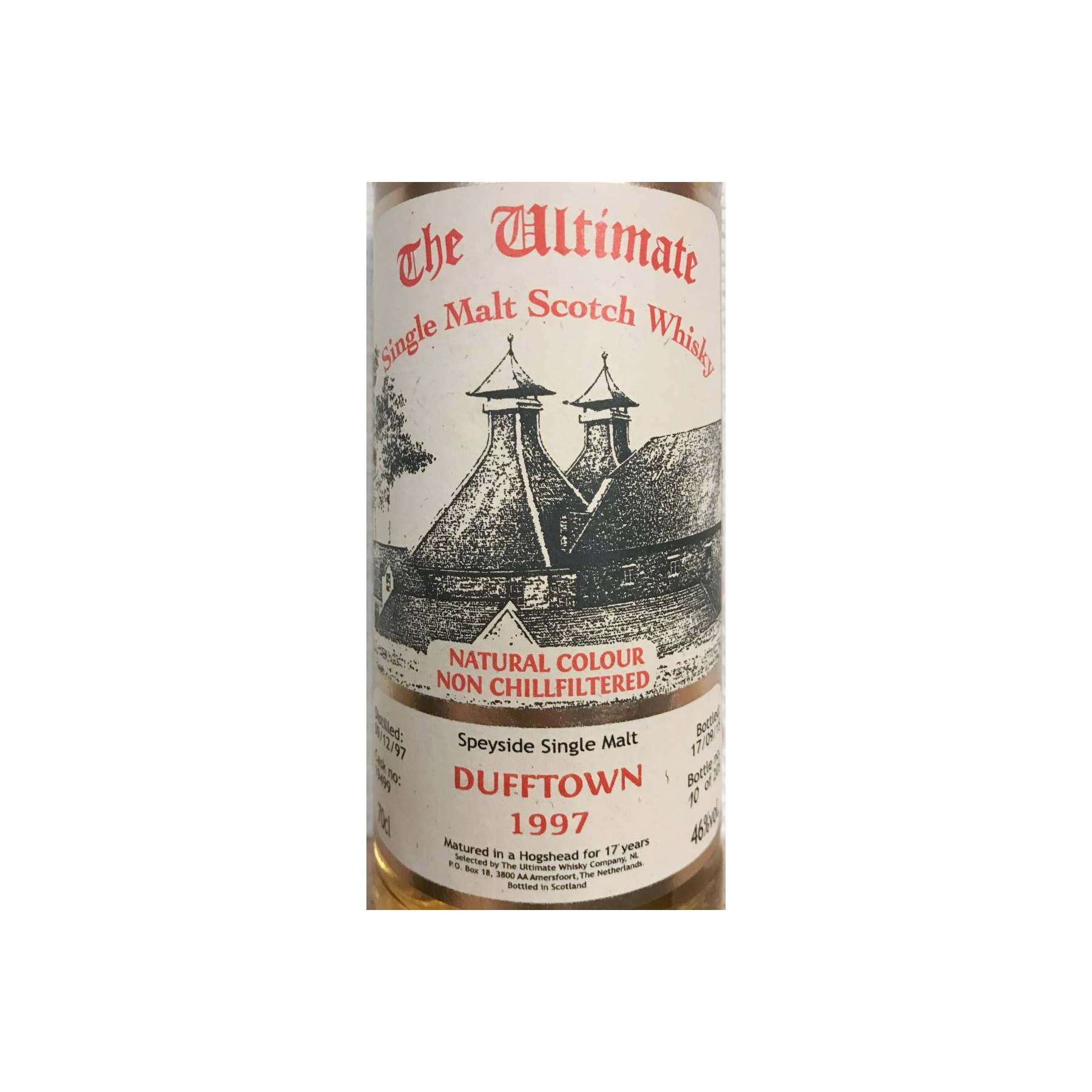 Dufftown The Ultimate 1997 17 Years Single Malt Whisky 2