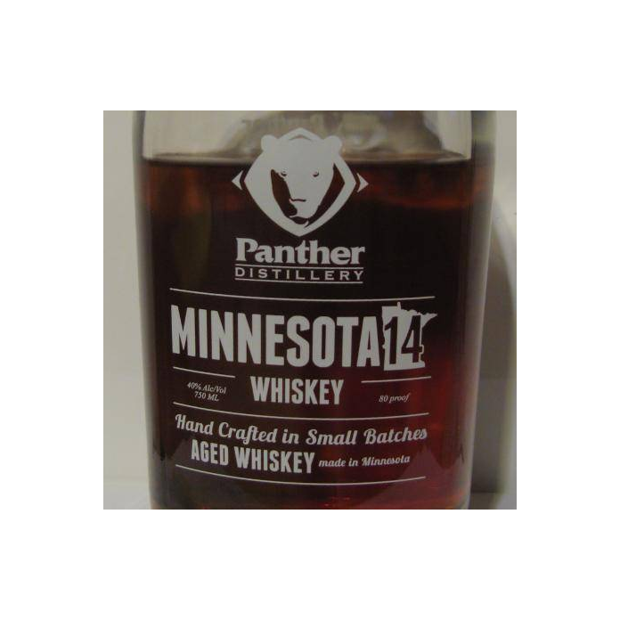 Panther Distillery Minnesota 14 Whiskey