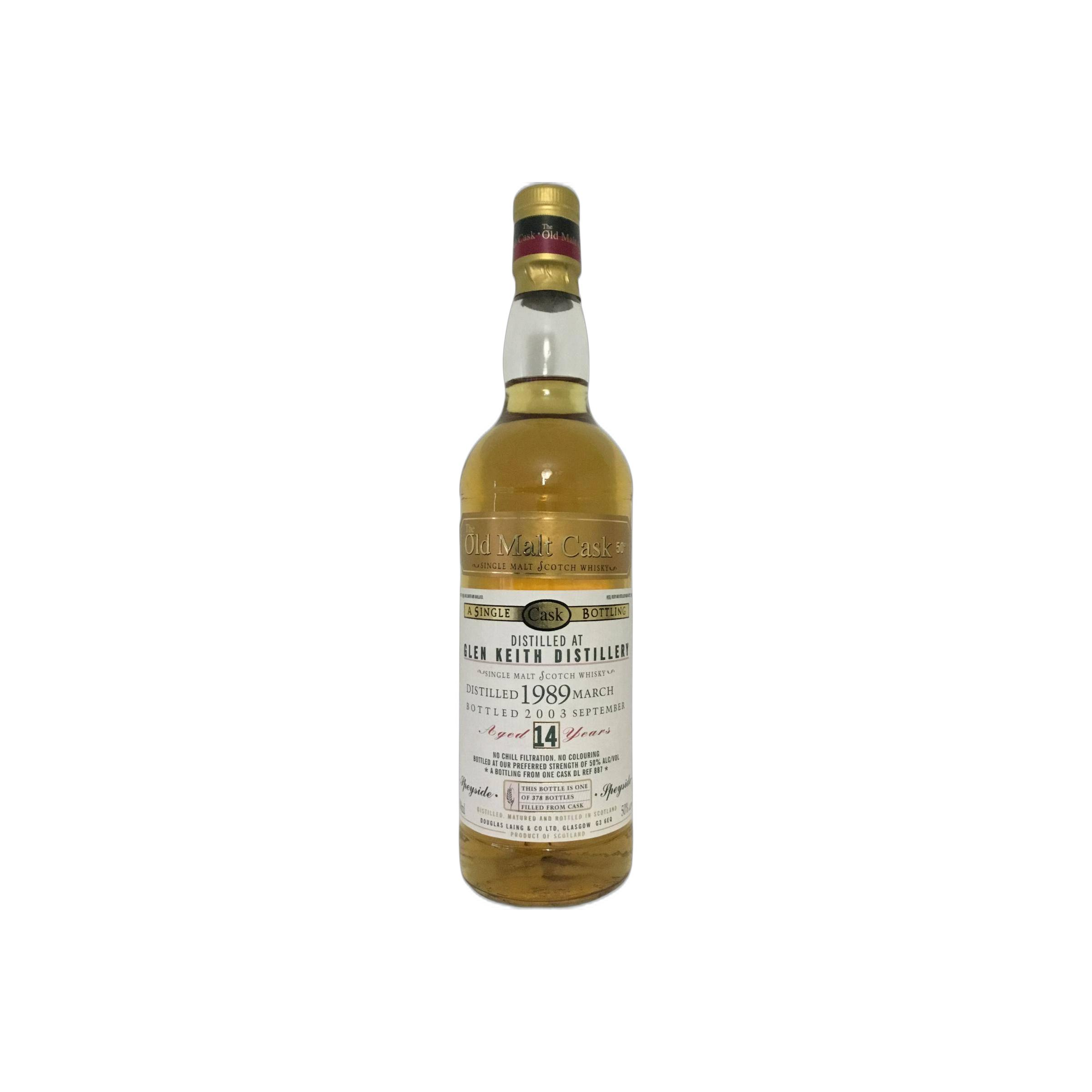 Glen Keith Old Malt Cask 1989 14 Years Single Malt Whisky 2