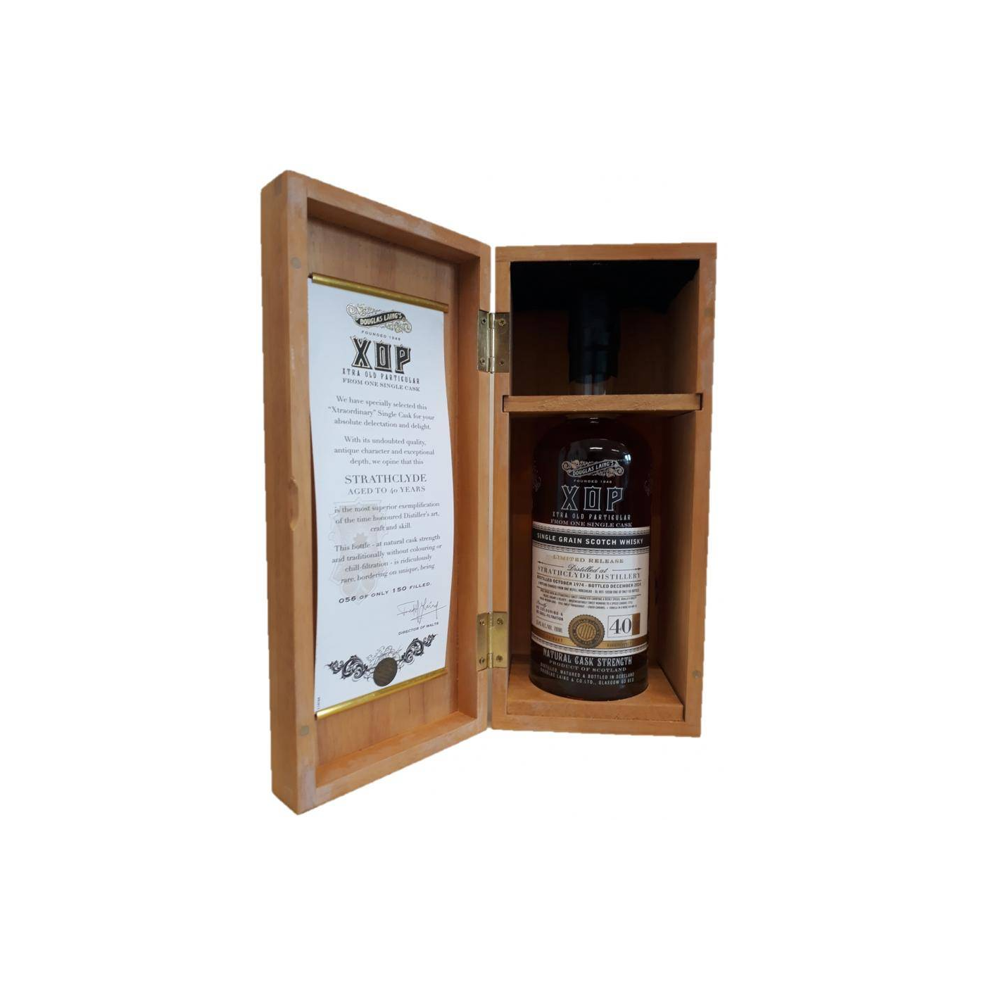Strathclyde 1974 40 Years Single Grain Whisky
