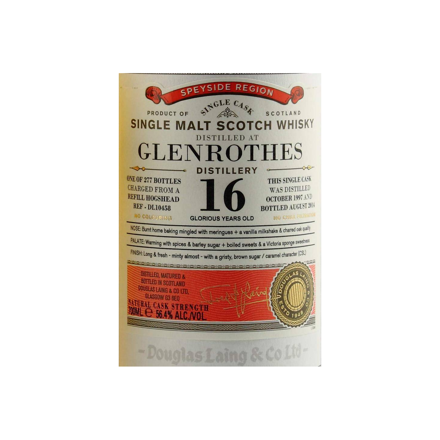 The Glenrothes Old Particular 1997 16 Years Single Malt Whisky 2