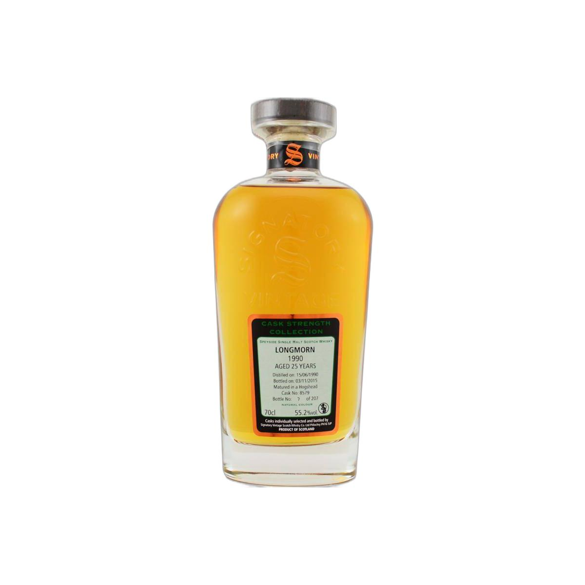 Longmorn Cask Strength Collection 1990 25 Years Single Malt Whisky