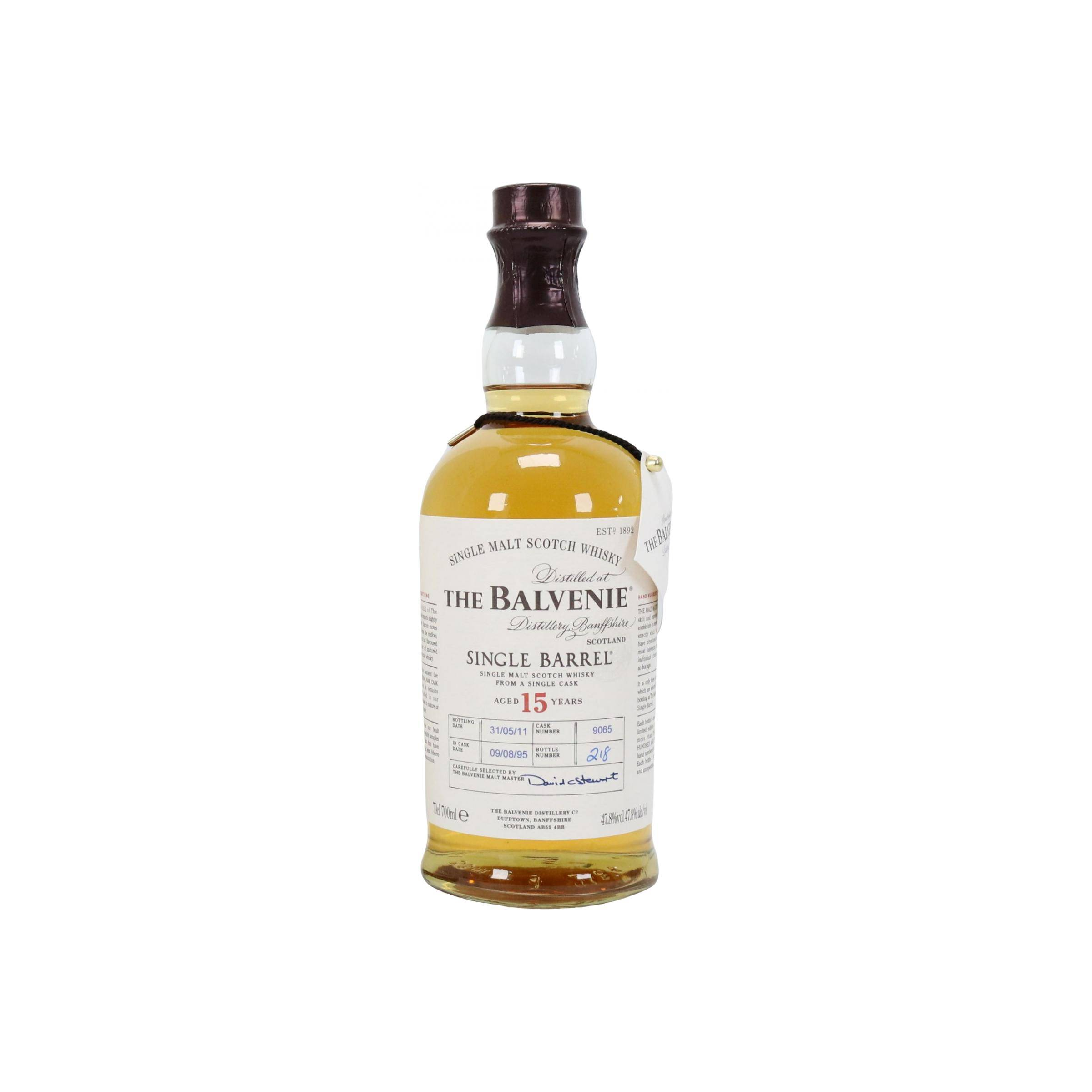 The Balvenie Single Cask 1995 15 Years Single Malt Whisky