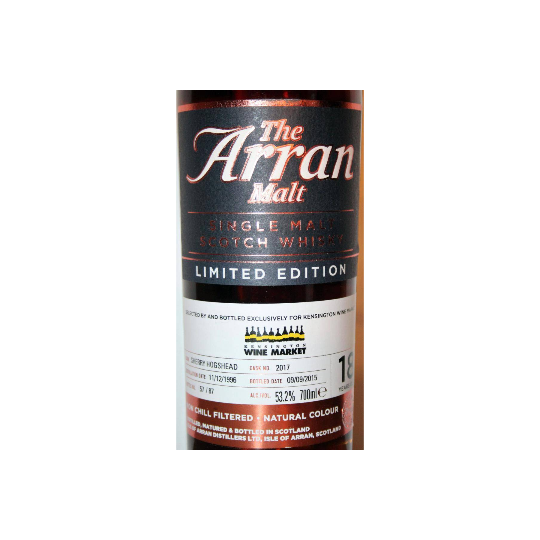 Arran Limited Edition 1996 18 Years Single Malt Whisky 2