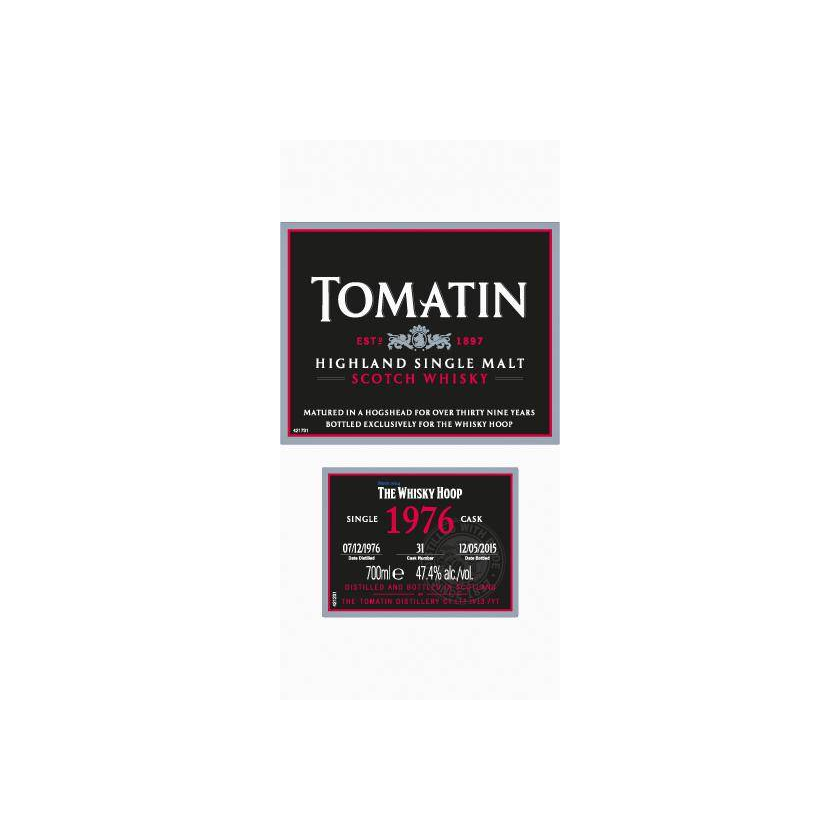 Tomatin 1976 39 Years Single Malt Whisky
