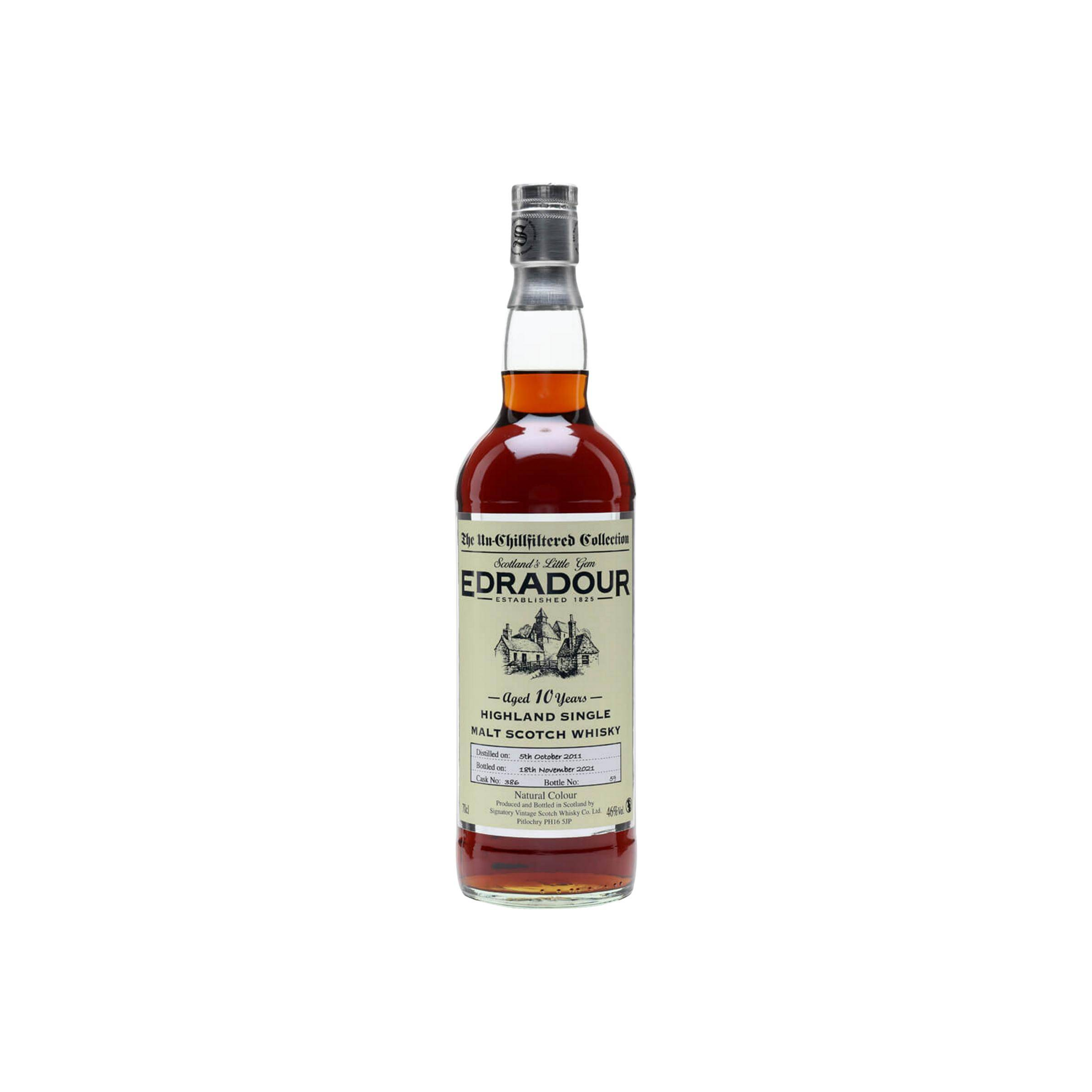 Edradour The Un-Chillfiltered Collection 2011 10 Years Single Malt Whisky 3