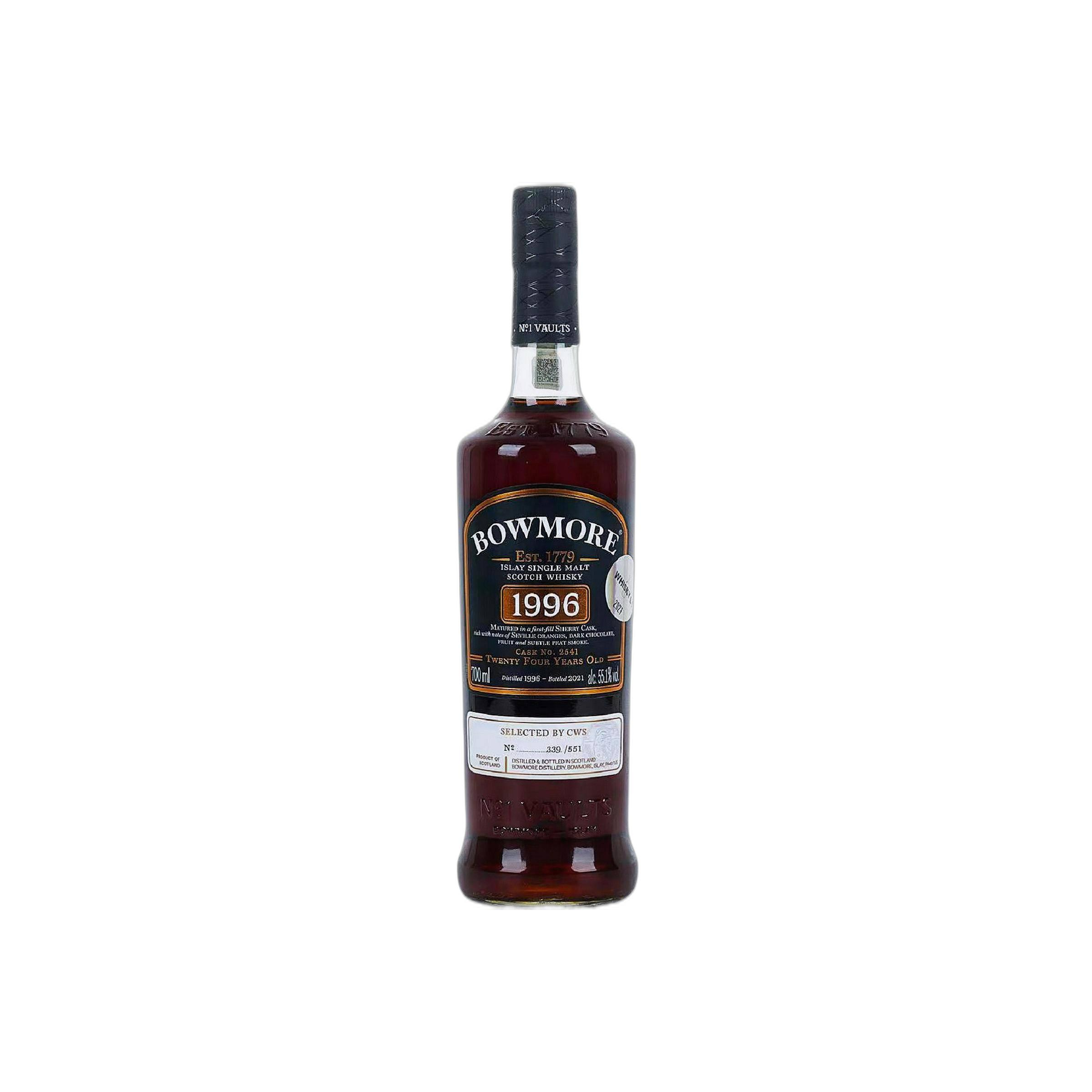 Bowmore 1996 24 Years Single Malt Whisky