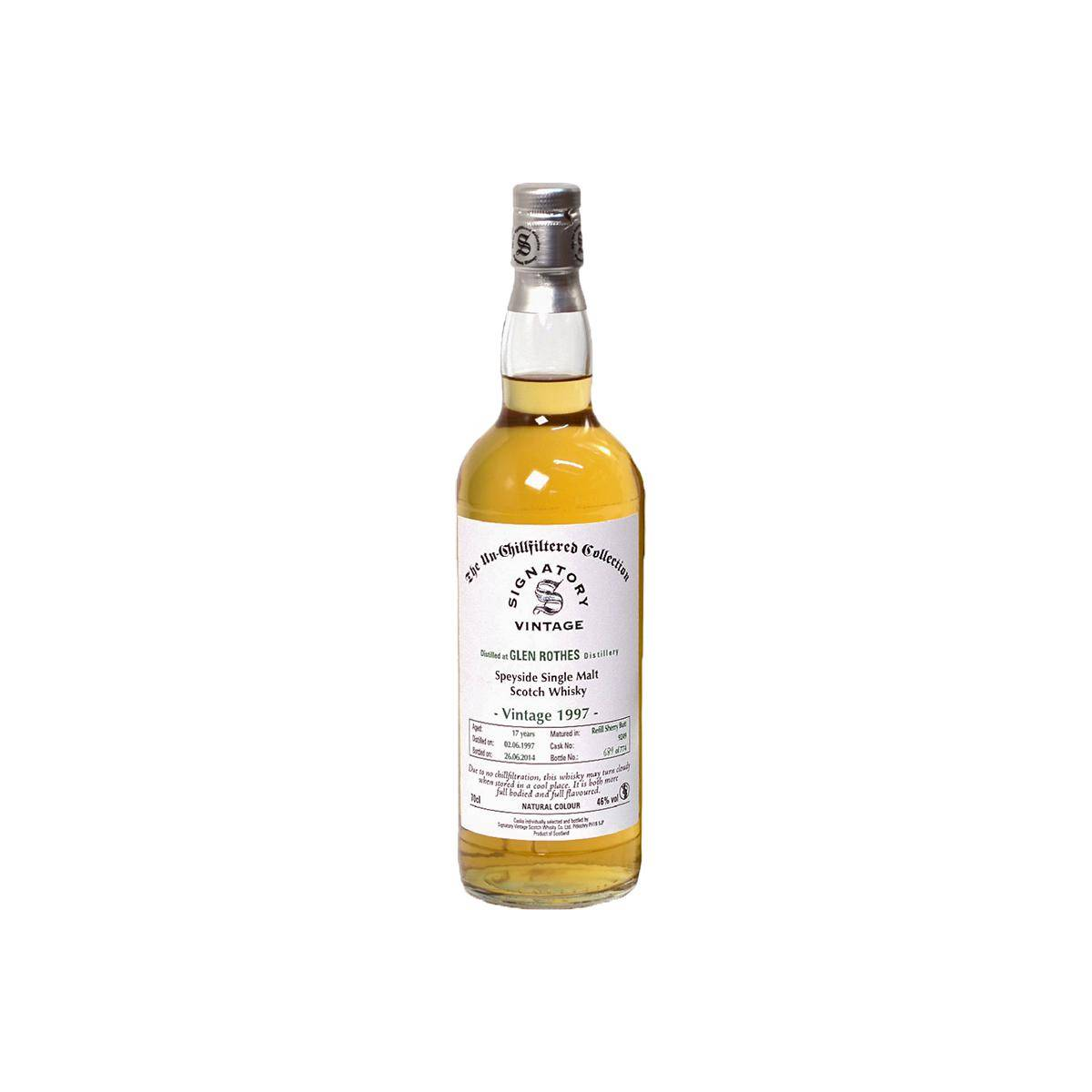 The Glenrothes The Un-Chillfiltered Collection 1997 17 Years Single Malt Whisky