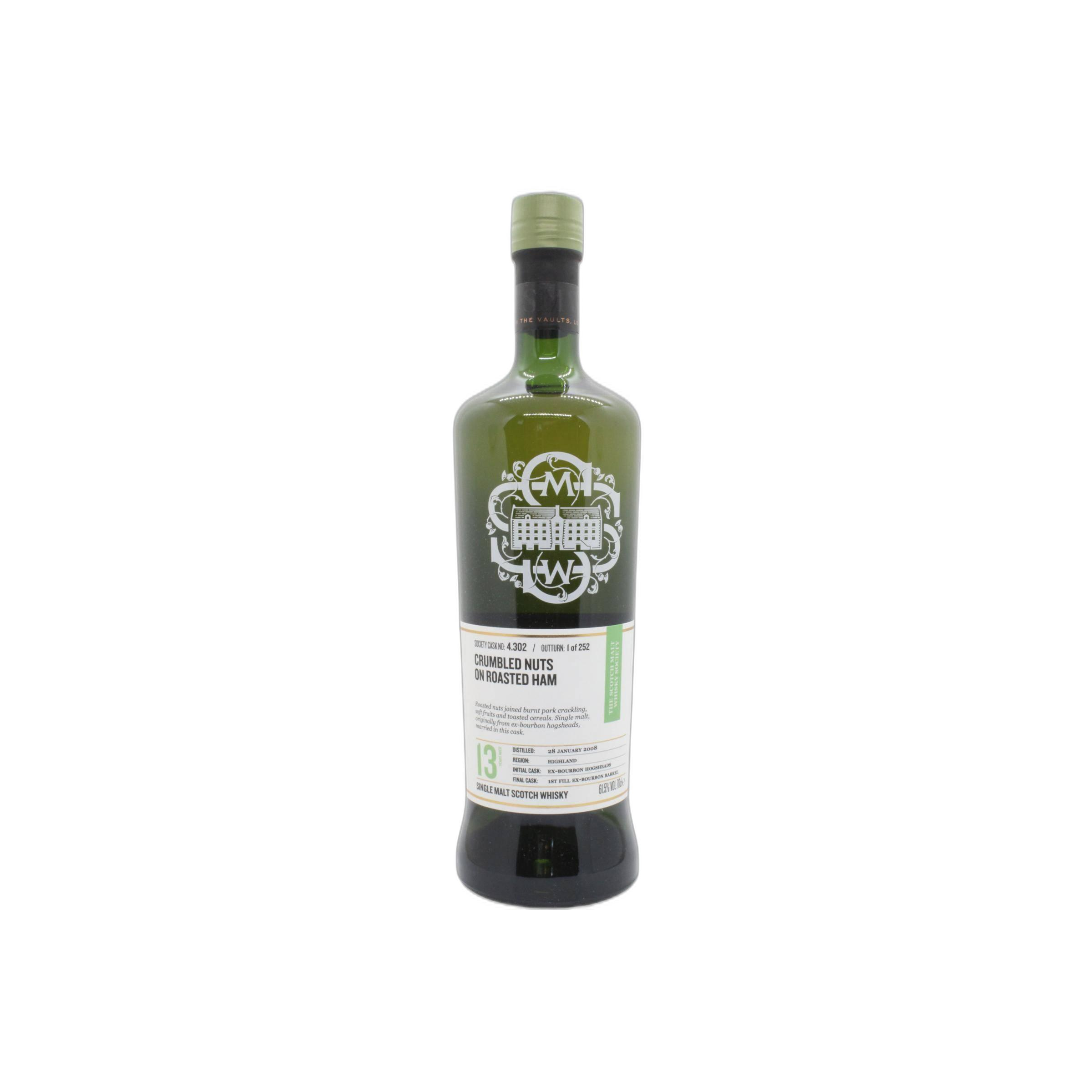 The Scotch Malt Whisky Society 2008 13 Years Single Malt Whisky