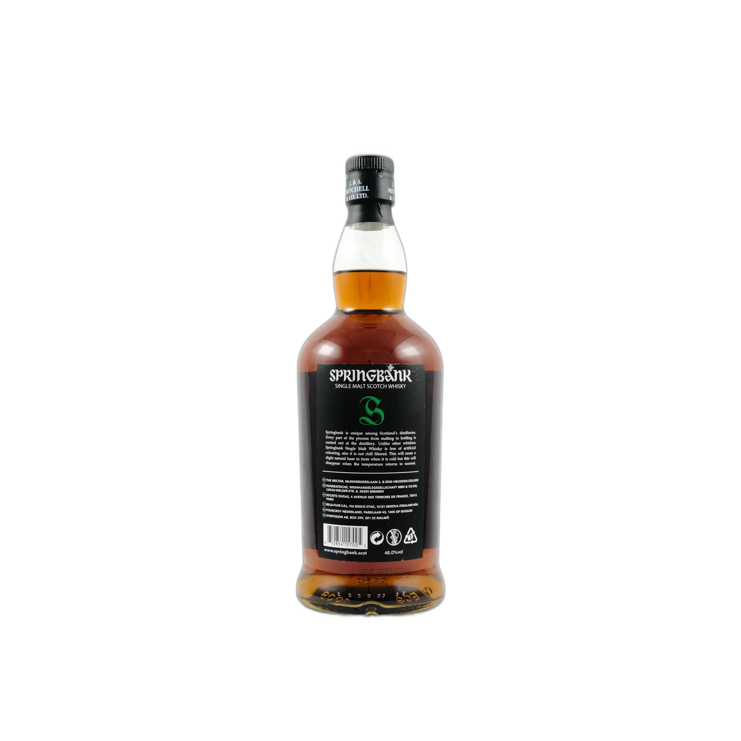 Springbank 15 Years Single Malt Whisky 2