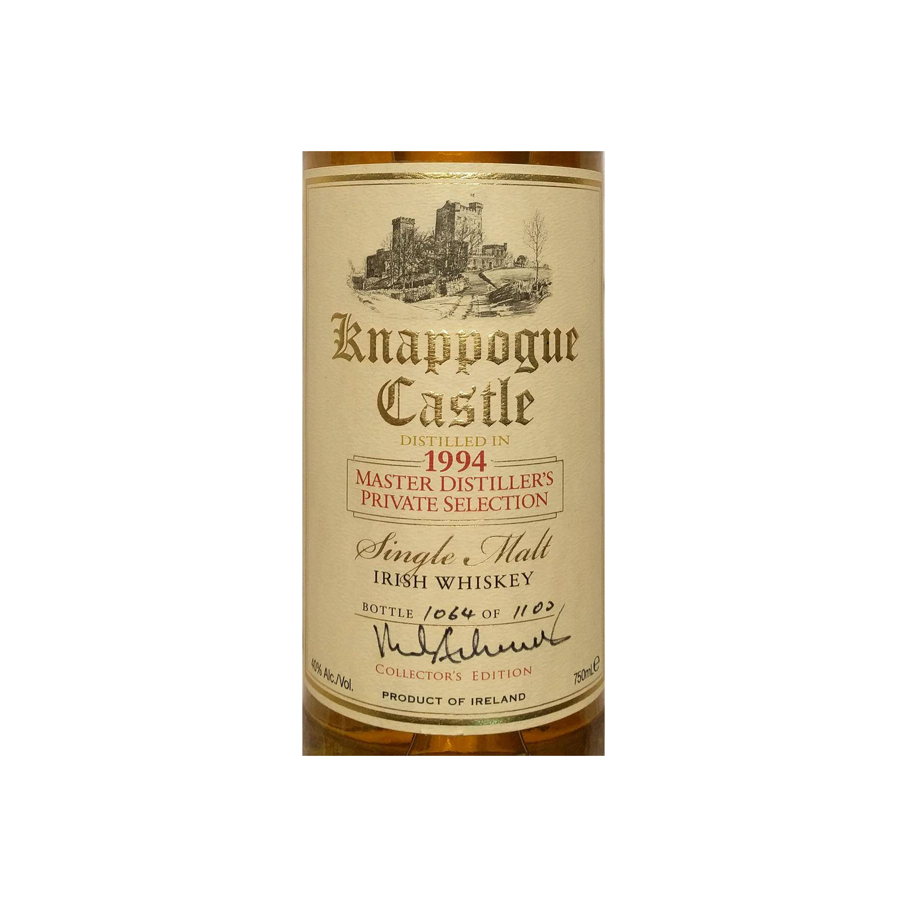 Knappogue Castle 1994 15 Years Single Malt Whisky