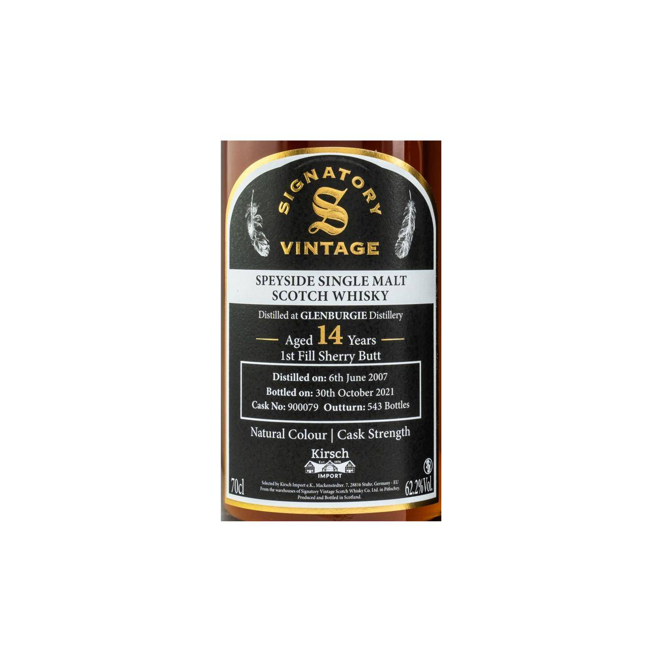 Glenburgie 2007 14 Years Single Malt Whisky 3