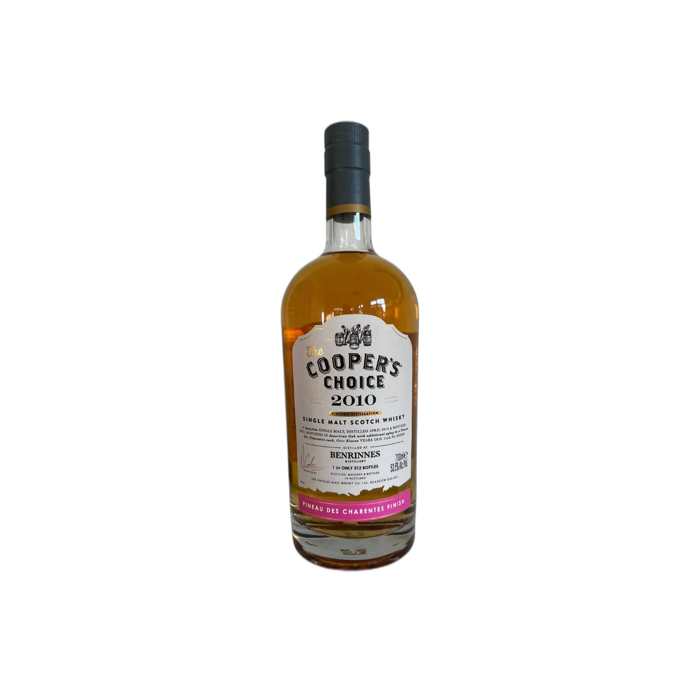 Benrinnes The Cooper's Choice 2010 11 Years Single Malt Whisky