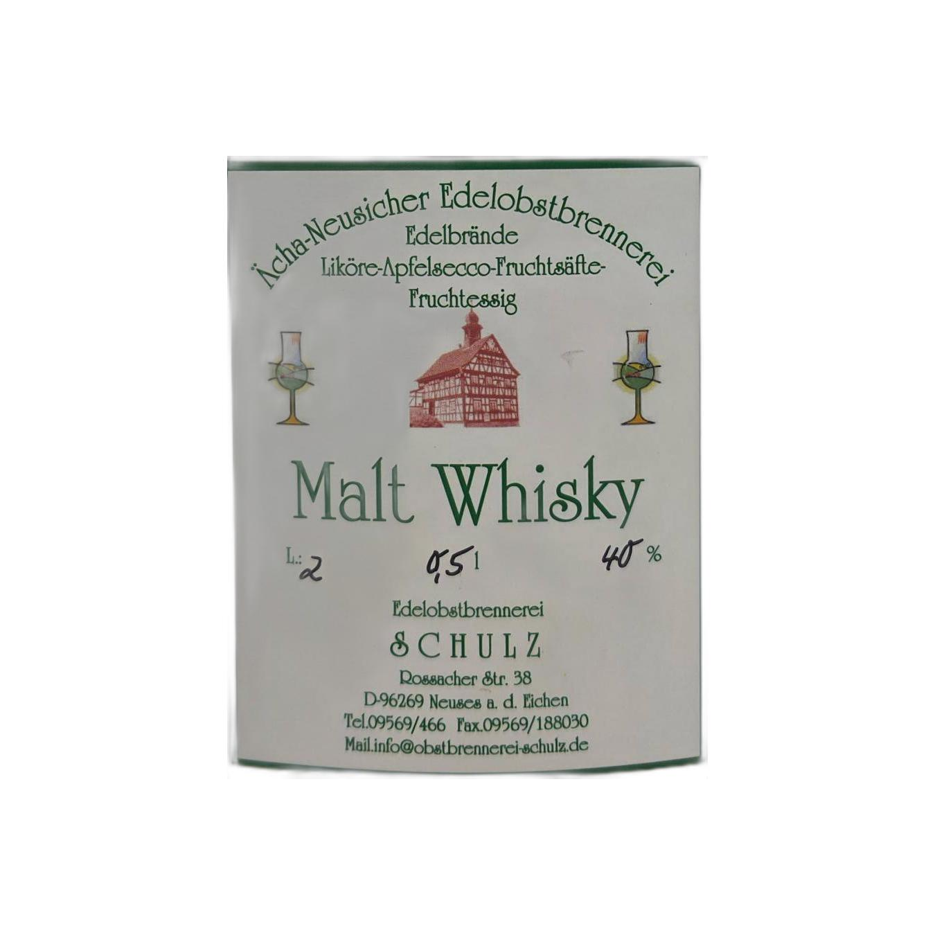 Edelobstbrennerei Schulz Malt Whisky