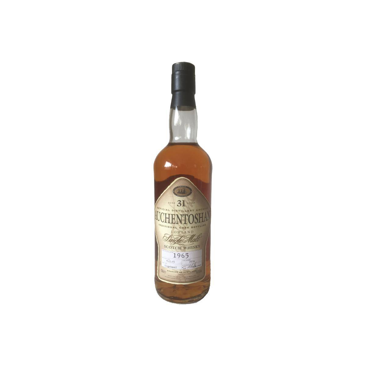 Auchentoshan Individual Cask Bottling 1965 31 Years Single Malt Whisky