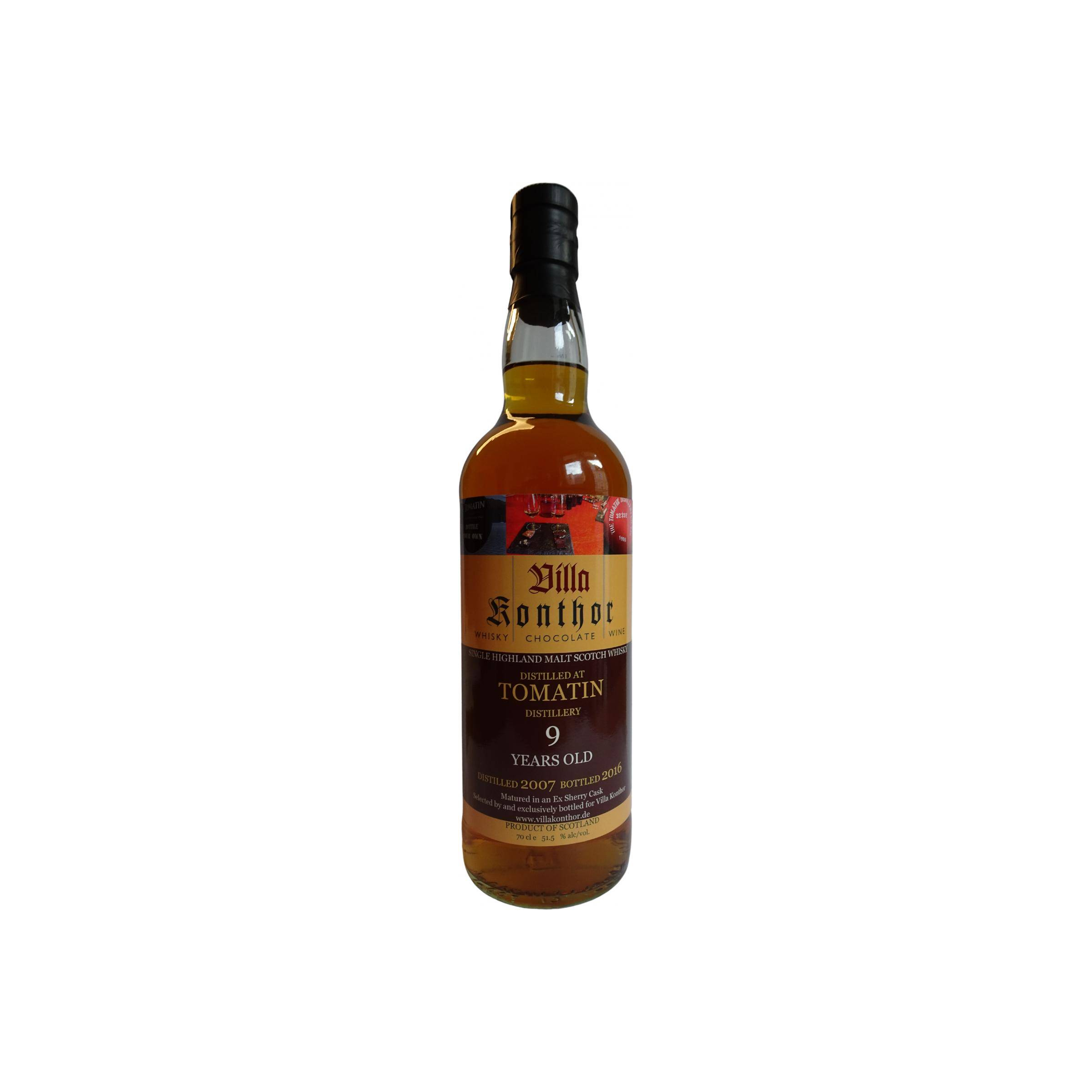 Tomatin 2007 9 Years Single Malt Whisky