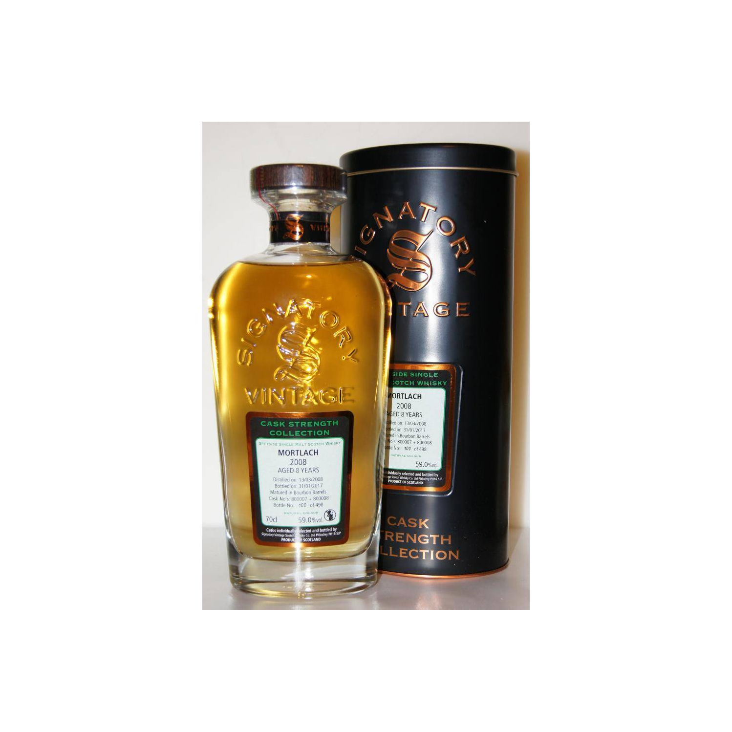 Mortlach Cask Strength Collection 2008 8 Years Single Malt Whisky 2