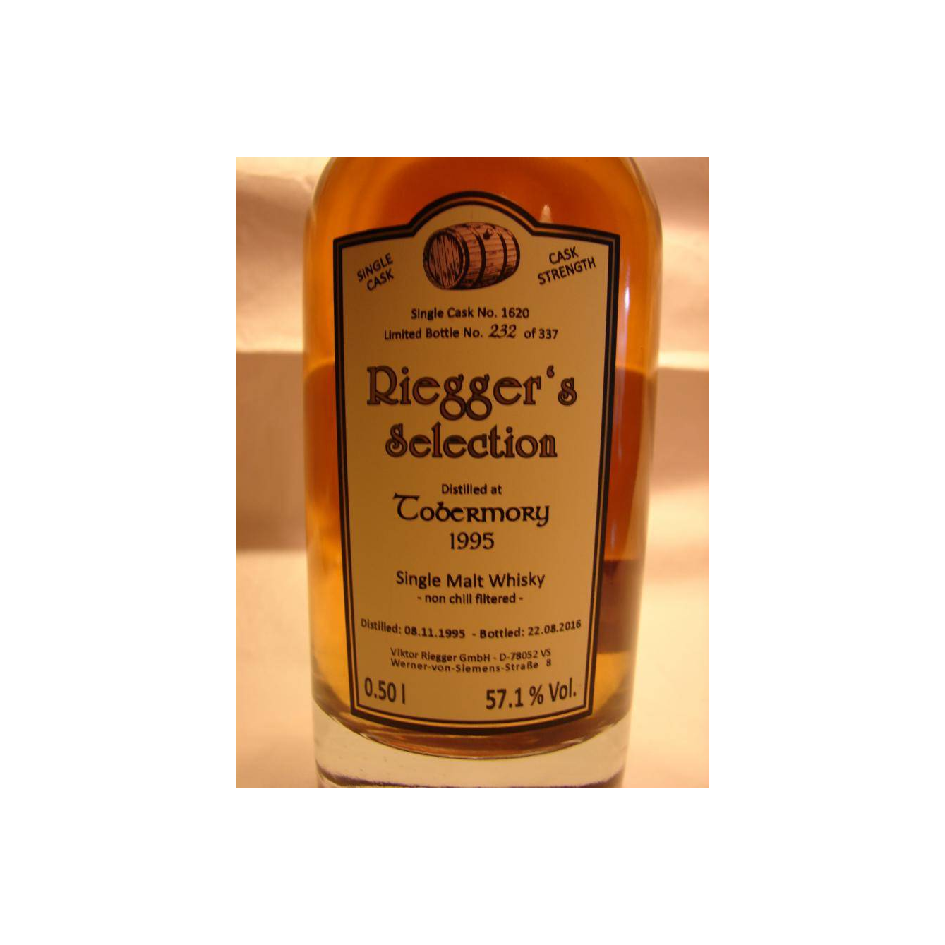 Tobermory Cask Strength Collection 1995 20 Years Single Malt Whisky 2