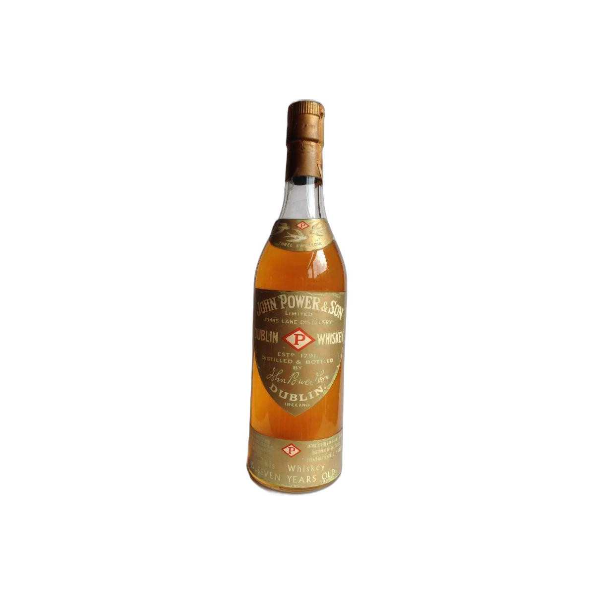 John Power & Son 07-year-old Dublin Whiskey
