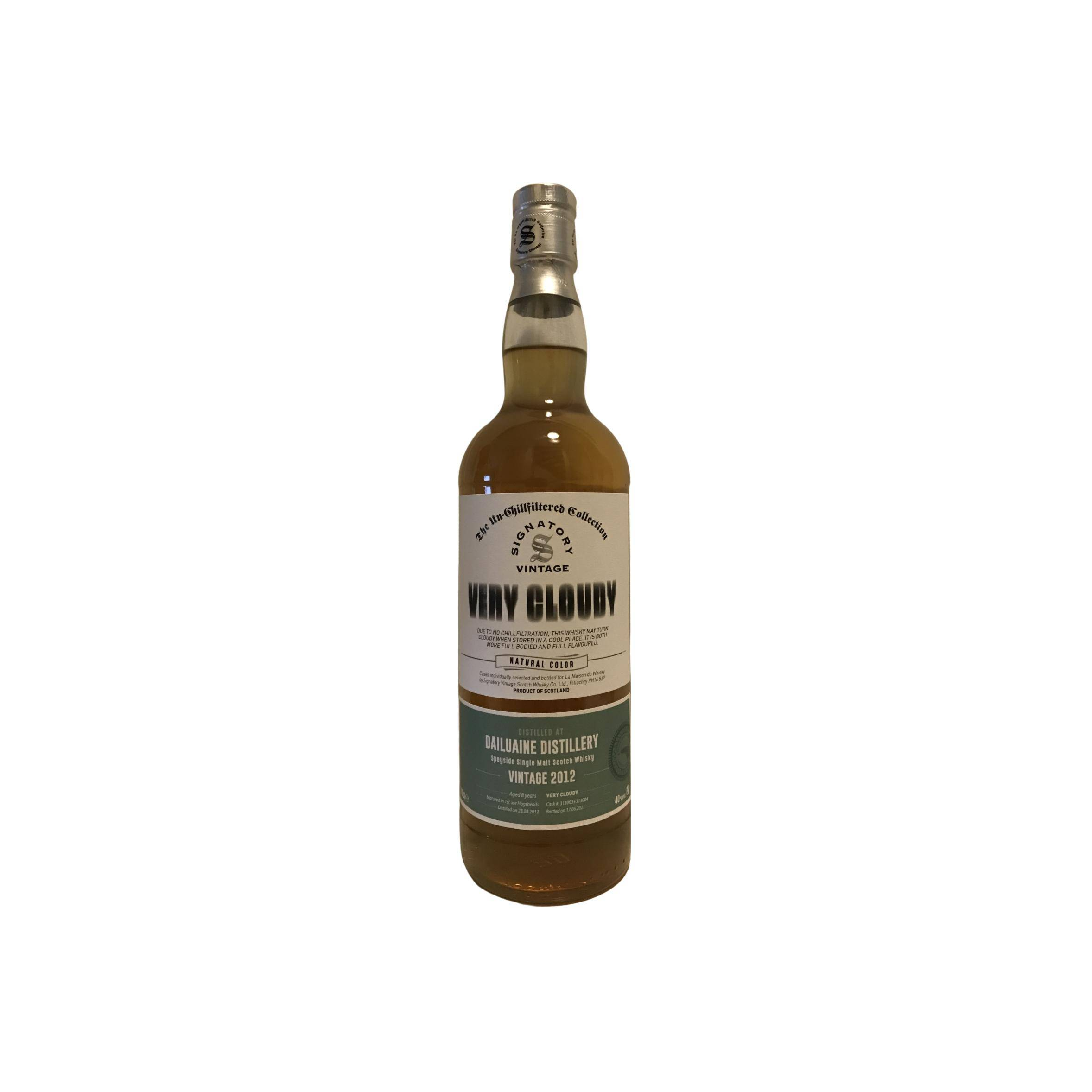 Dailuaine 2012 8 Years Single Malt Whisky