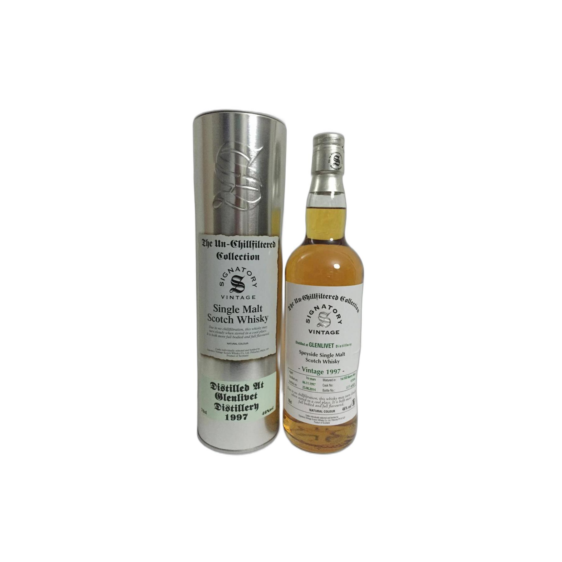 The Glenlivet The Un-Chillfiltered Collection 1997 16 Years Single Malt Whisky 2