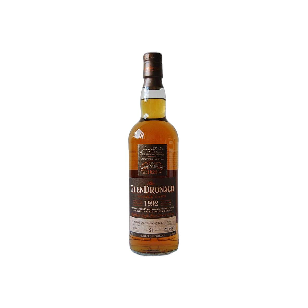 GlenDronach Single Cask 1992 21 Years Single Malt Whisky