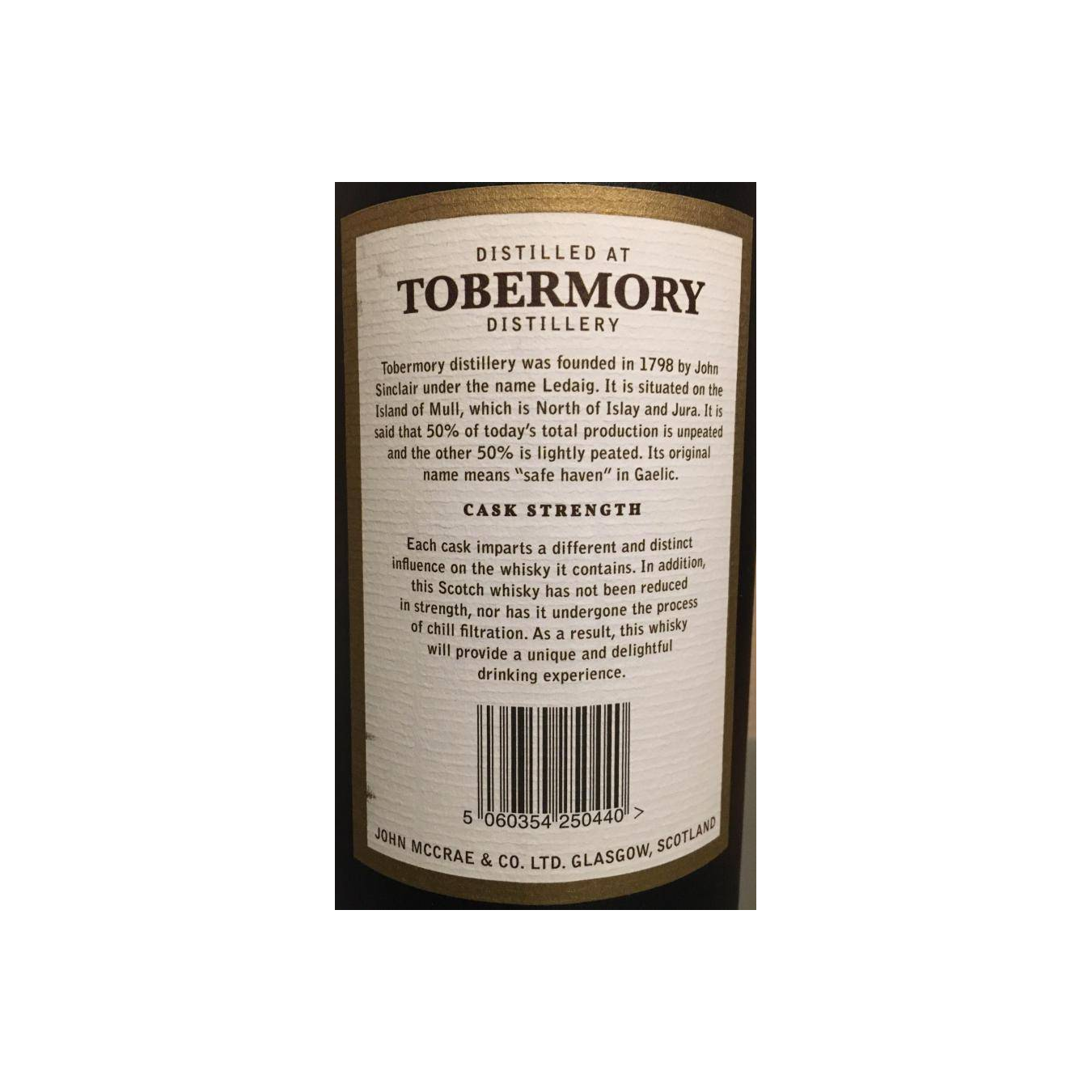 Tobermory 1994 21 Years Single Malt Whisky 2