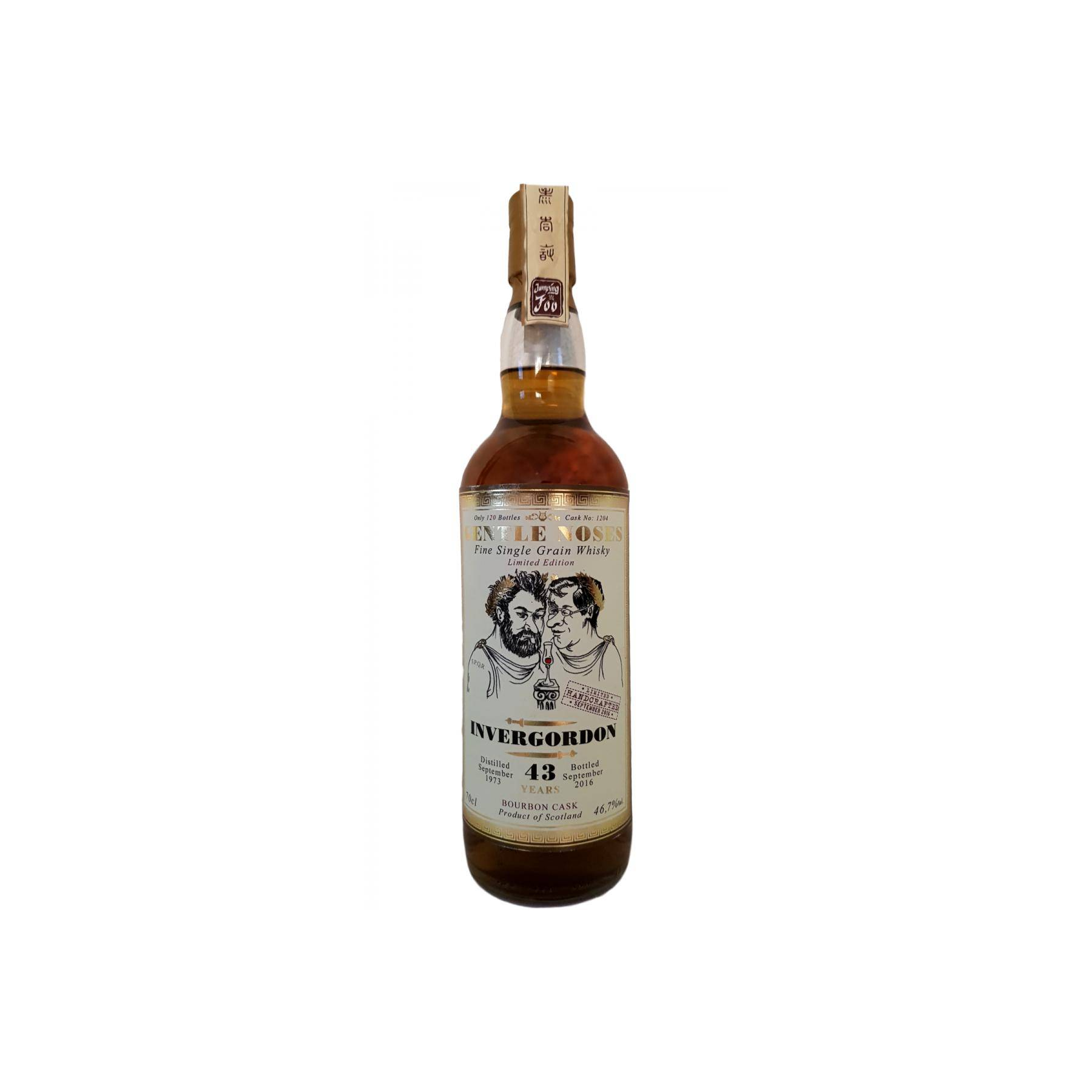 Invergordon 1973 43 Years Single Grain Whisky