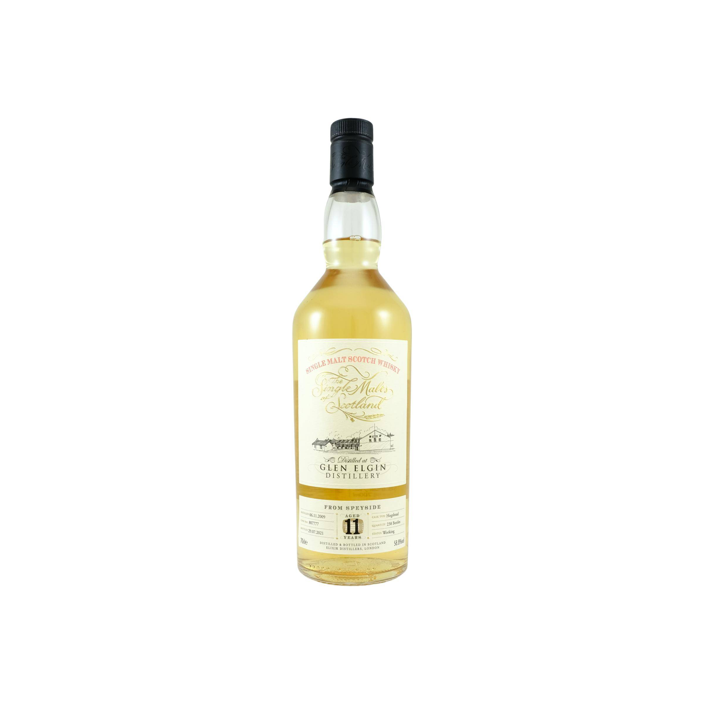 Glen Elgin The Single Malts of Scotland 2009 11 Years Single Malt Whisky