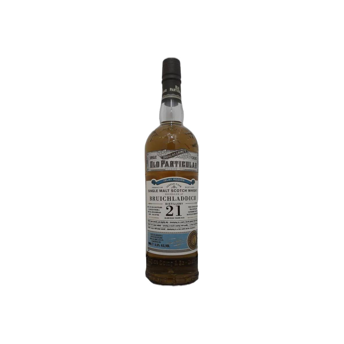 Bruichladdich Old Particular 1993 21 Years Single Malt Whisky