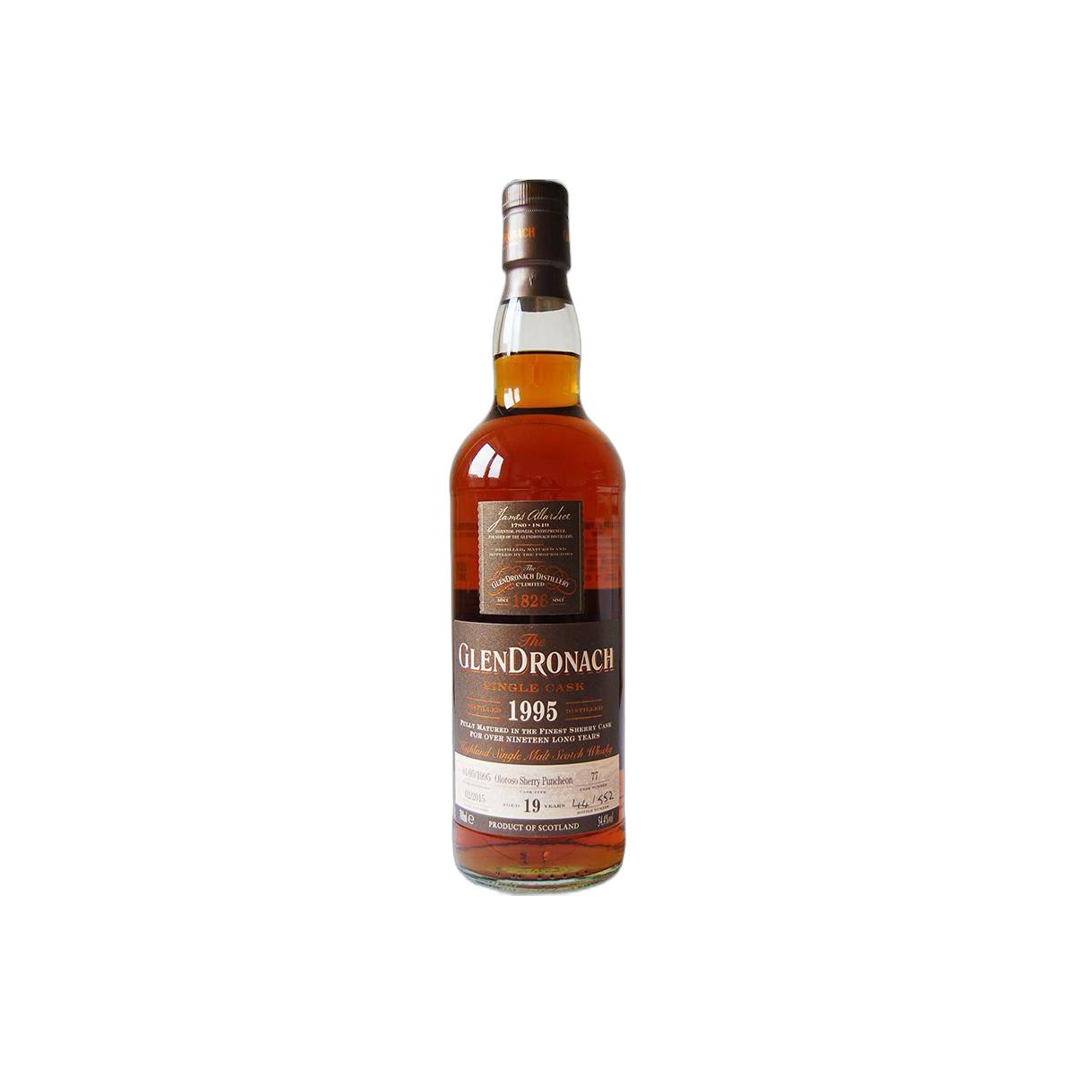 GlenDronach Single Cask 1995 19 Years Single Malt Whisky