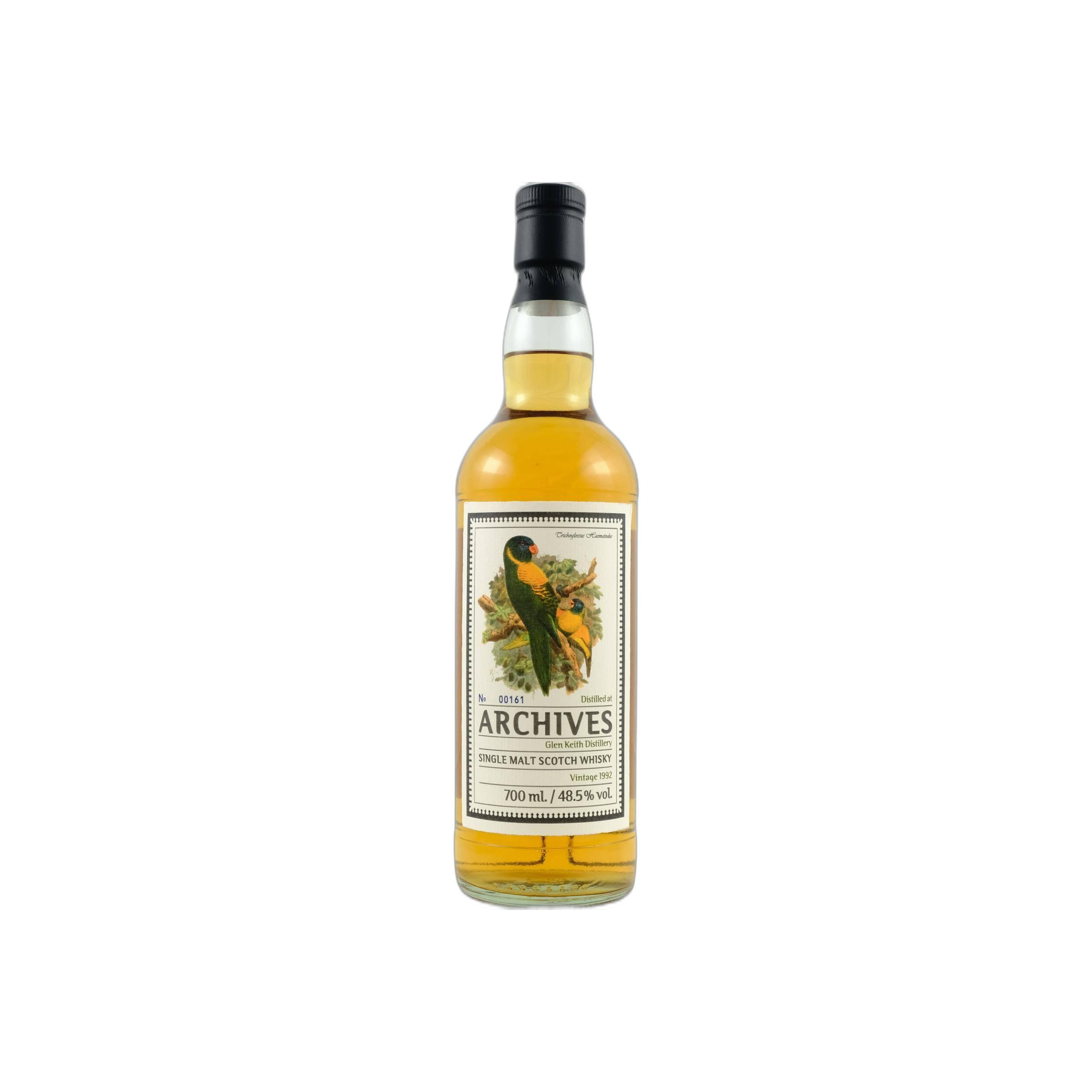 Glen Keith 1992 29 Years Single Malt Whisky