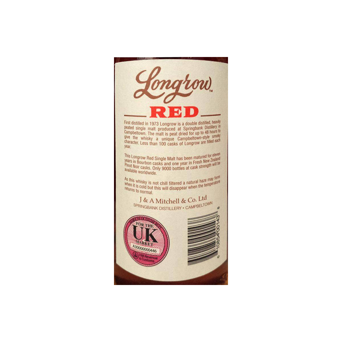 Longrow 12 Years Single Malt Whisky 2