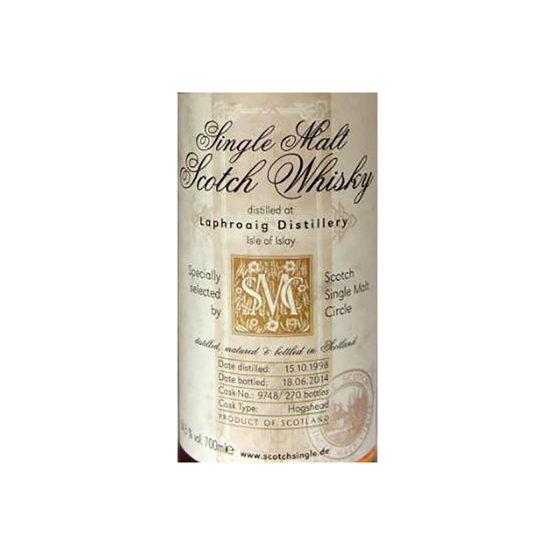 Laphroaig 1998 15 Years Single Malt Whisky 3
