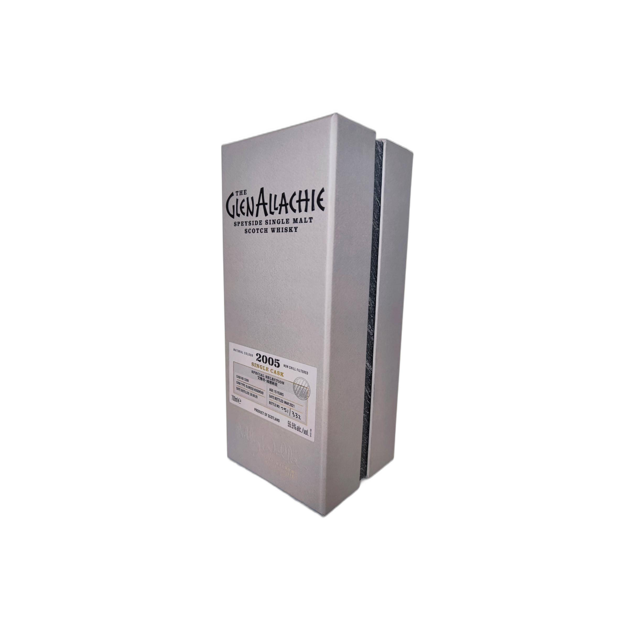 The GlenAllachie Single Cask 2005 15 Years Single Malt Whisky 2