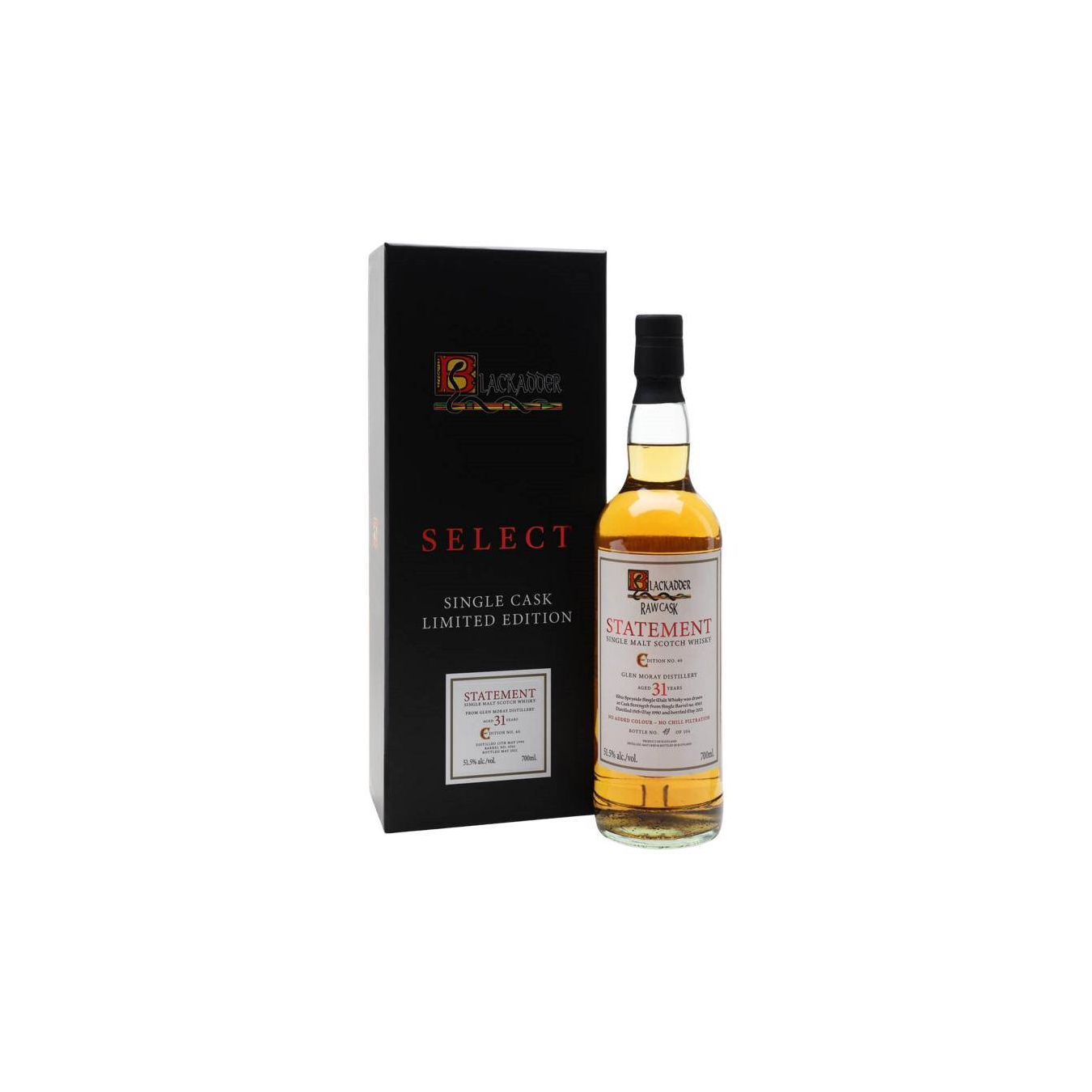 Glen Moray 1990 31 Years Single Malt Whisky