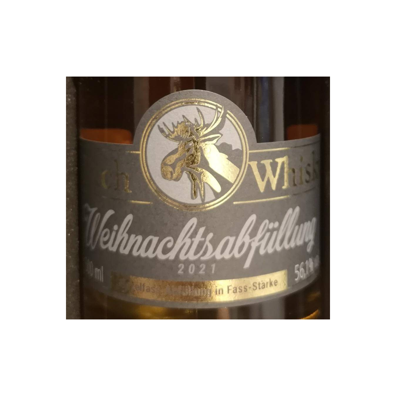 Elch Whisky Weihnachtsabfüllung 2021