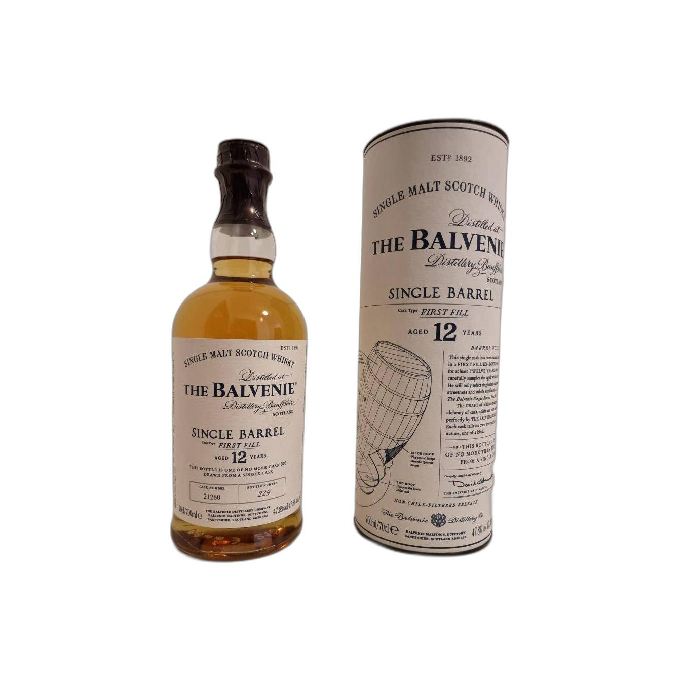The Balvenie Single Cask 12 Years Single Malt Whisky