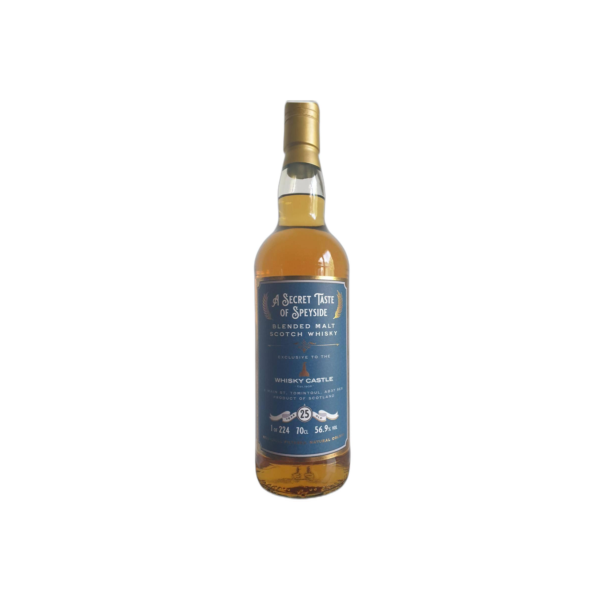 A Secret Taste Of Speyside 25-year-old