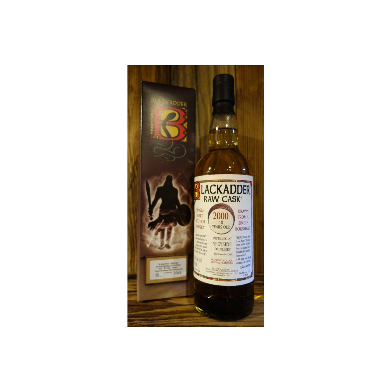 Spey Raw Cask 2000 18 Years Single Malt Whisky