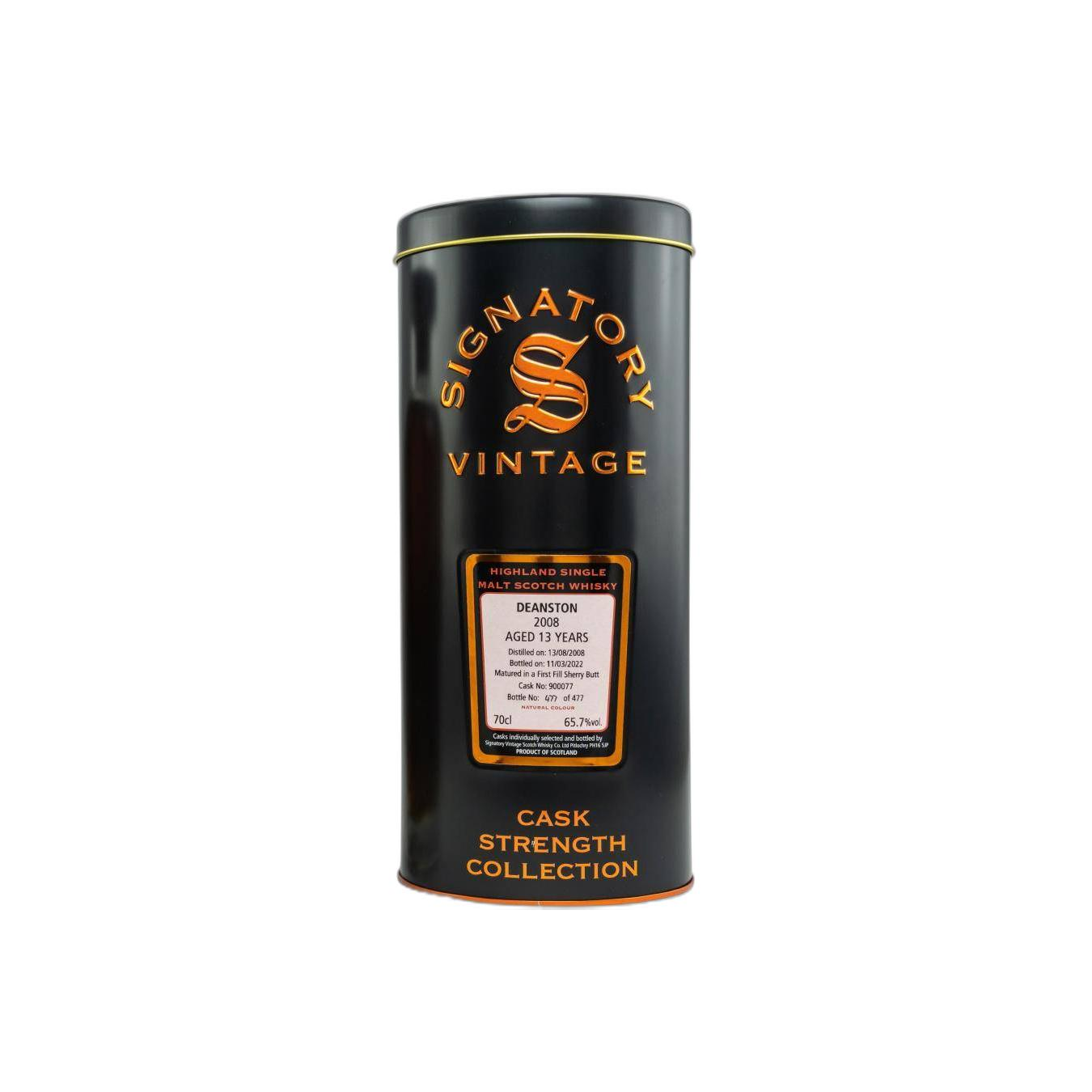 Deanston Cask Strength Collection 2008 13 Years Single Malt Whisky 3