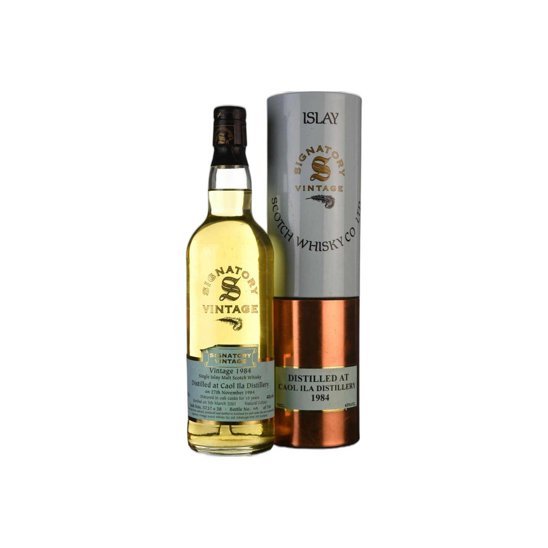 Caol Ila Vintage Collection 1984 16 Years Single Malt Whisky 2