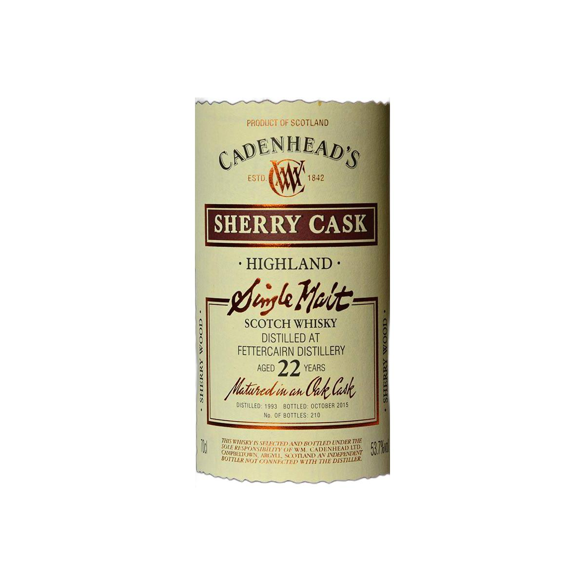 Fettercairn 1993 22 Years Single Malt Whisky