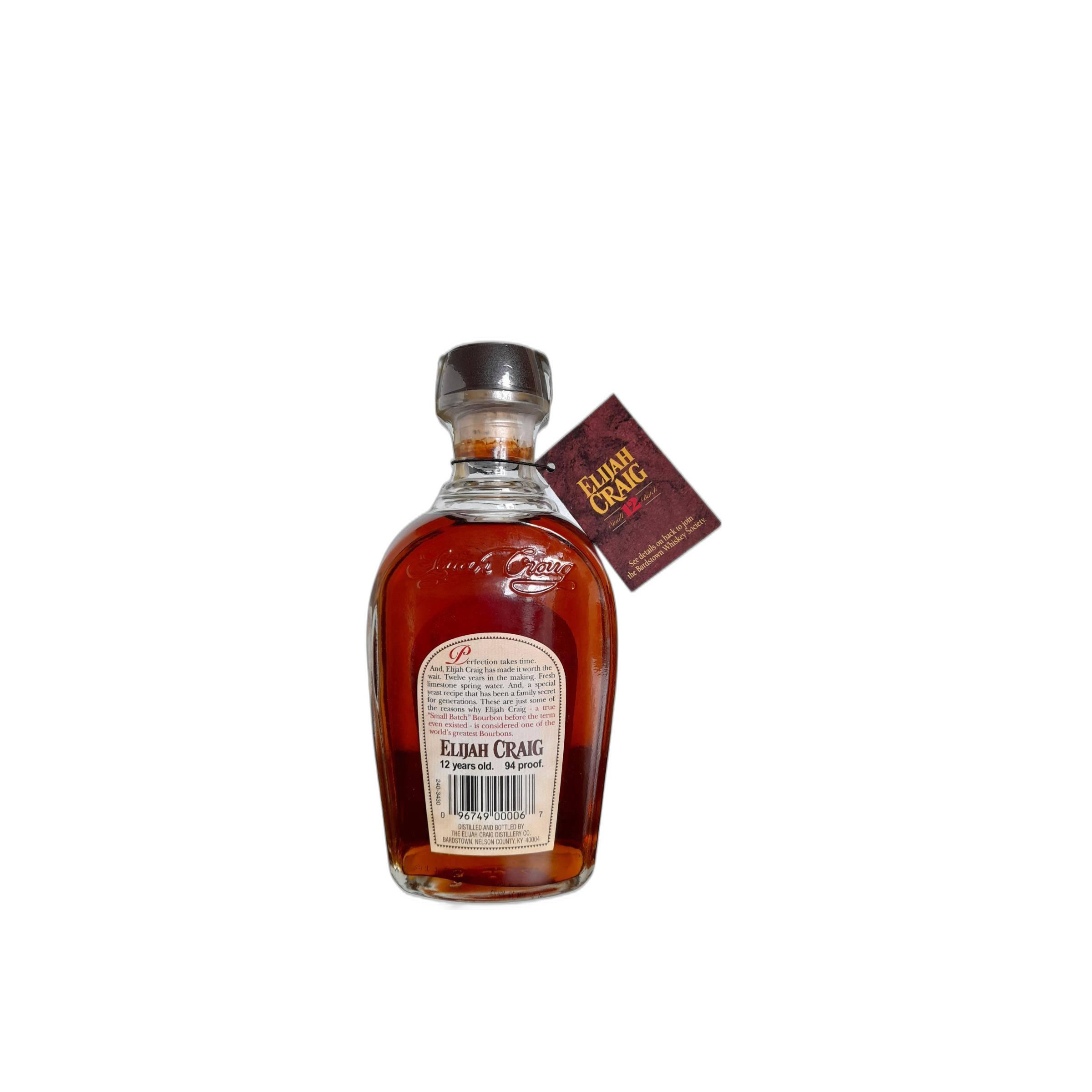 Elijah Craig 12 Years Bourbon Whisky 2