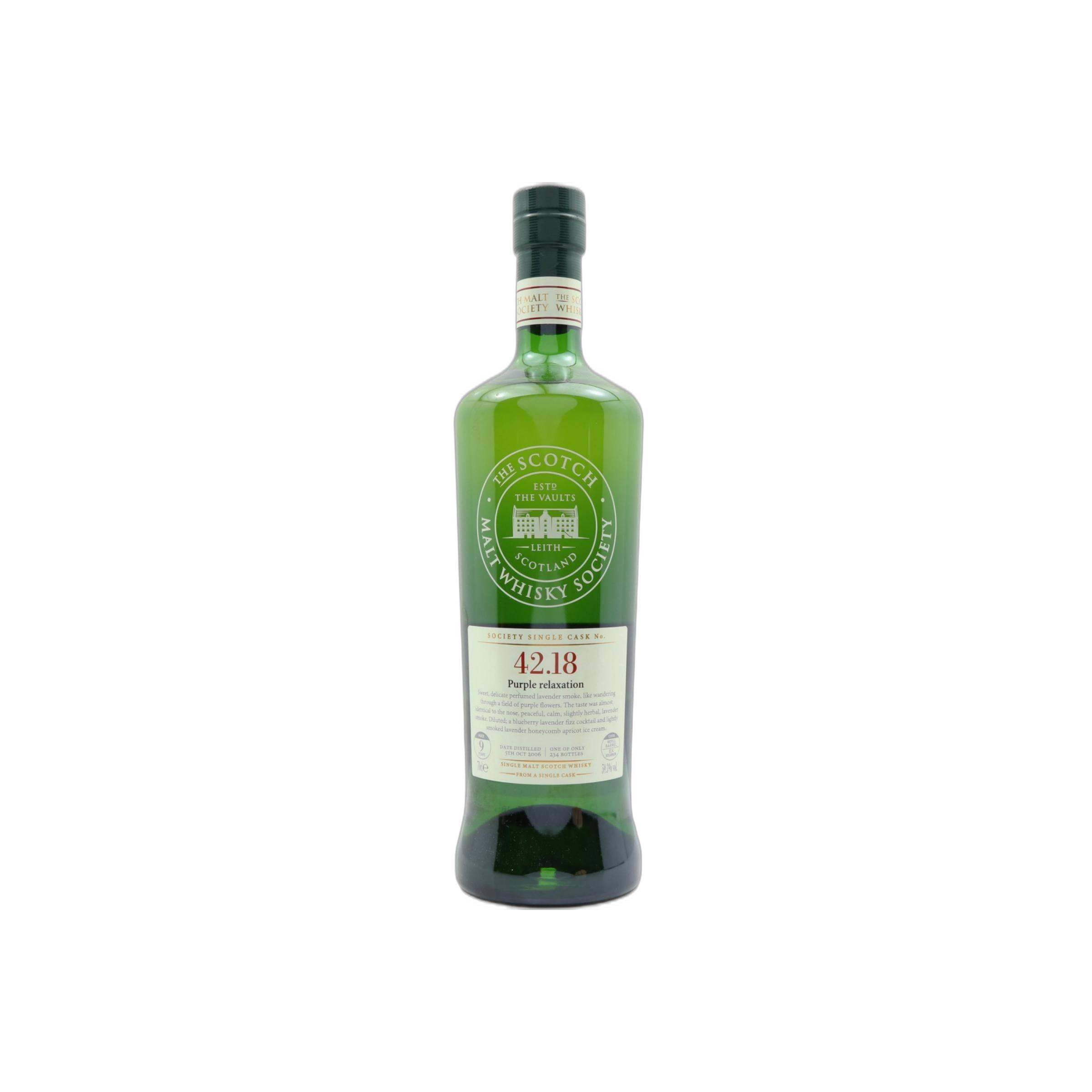 The Scotch Malt Whisky Society 2006 9 Years Single Malt Whisky