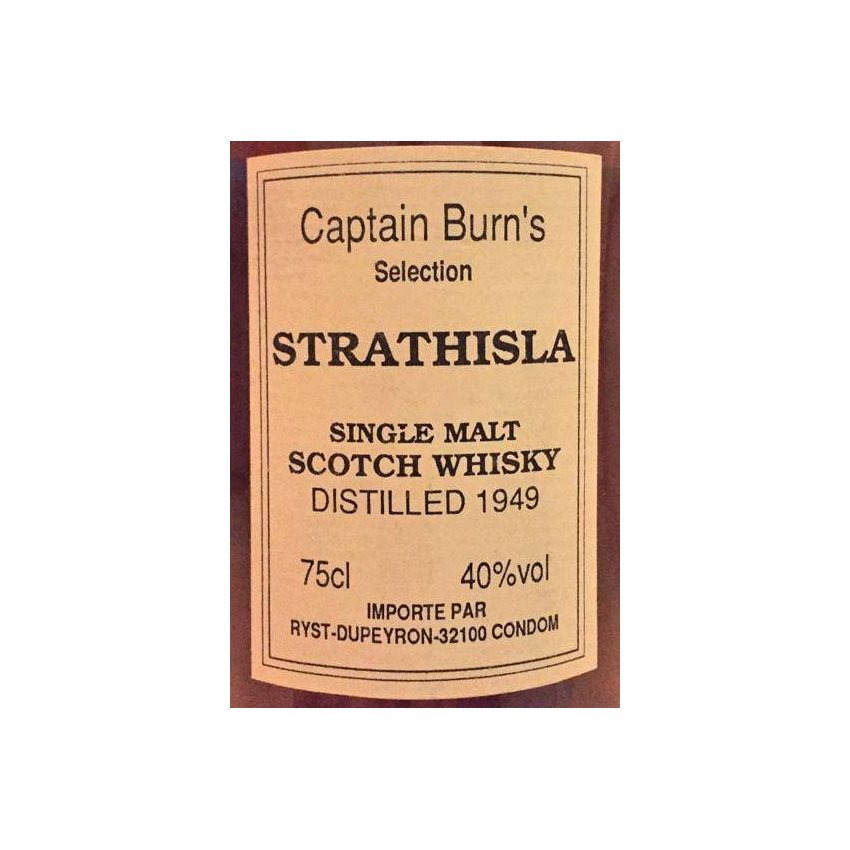 Strathisla 1949 Single Malt Whisky 2